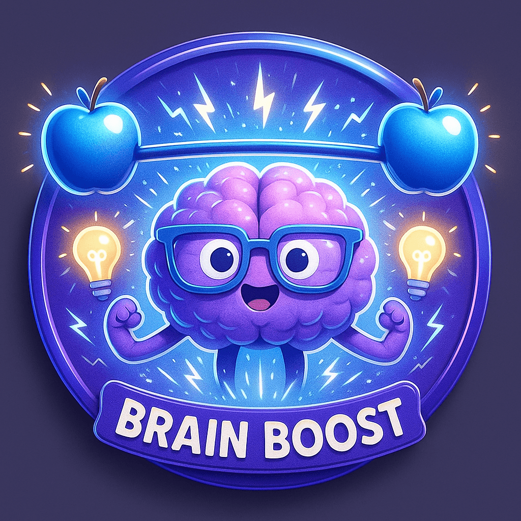 Brain Boost Badge achievement banner