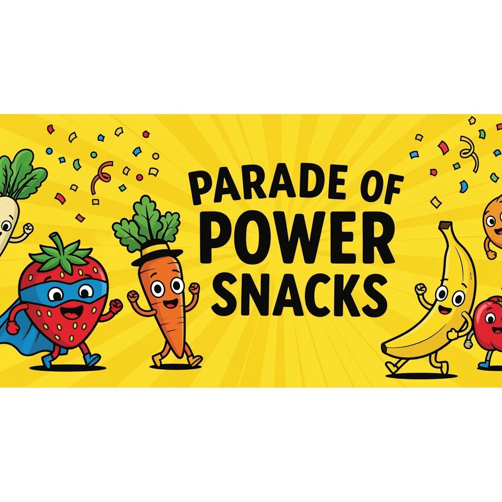 Parade of Power Snacks challenge banner