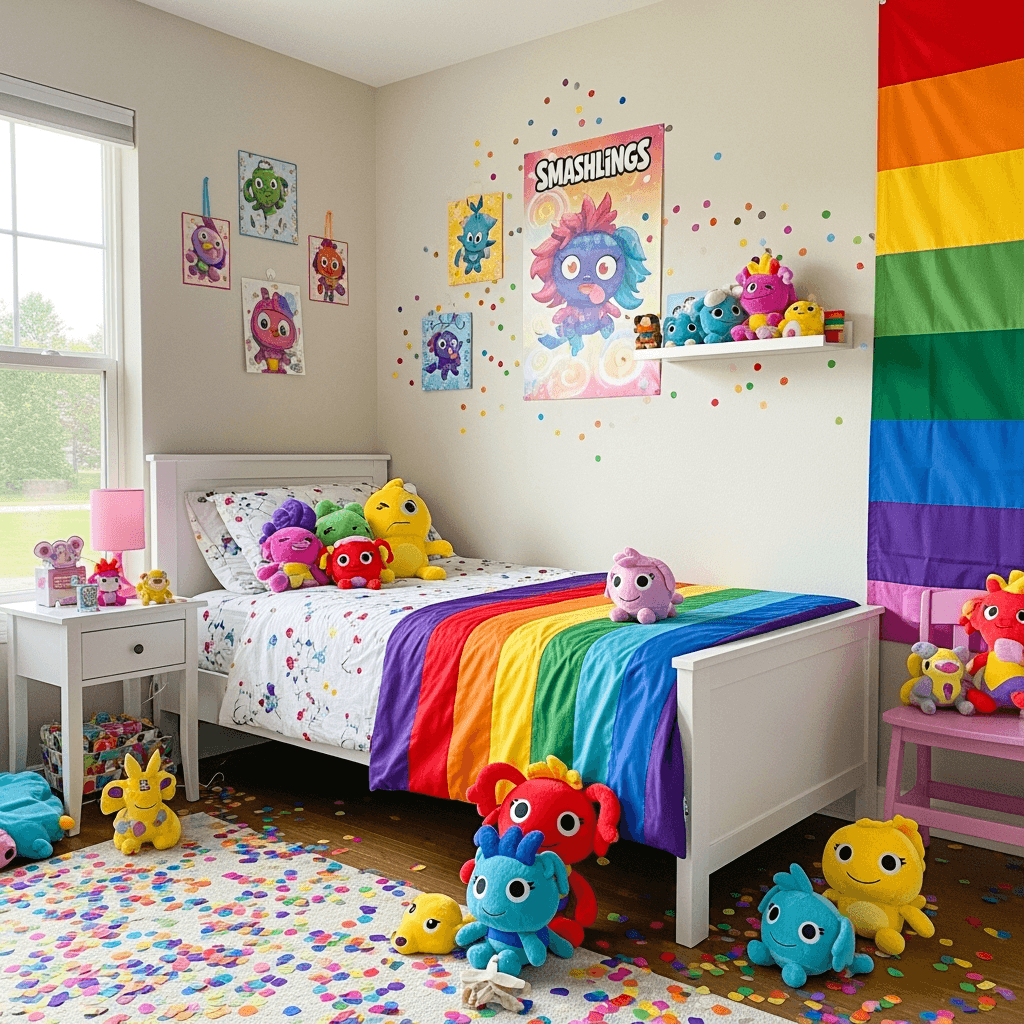 Rainbow Room Makeover 🌈 challenge banner