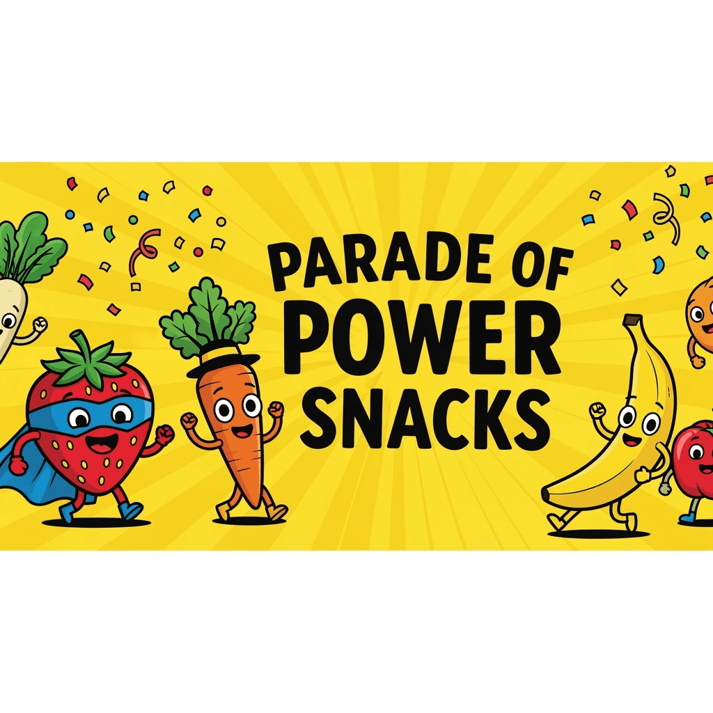 Parade of Power Snacks challenge banner