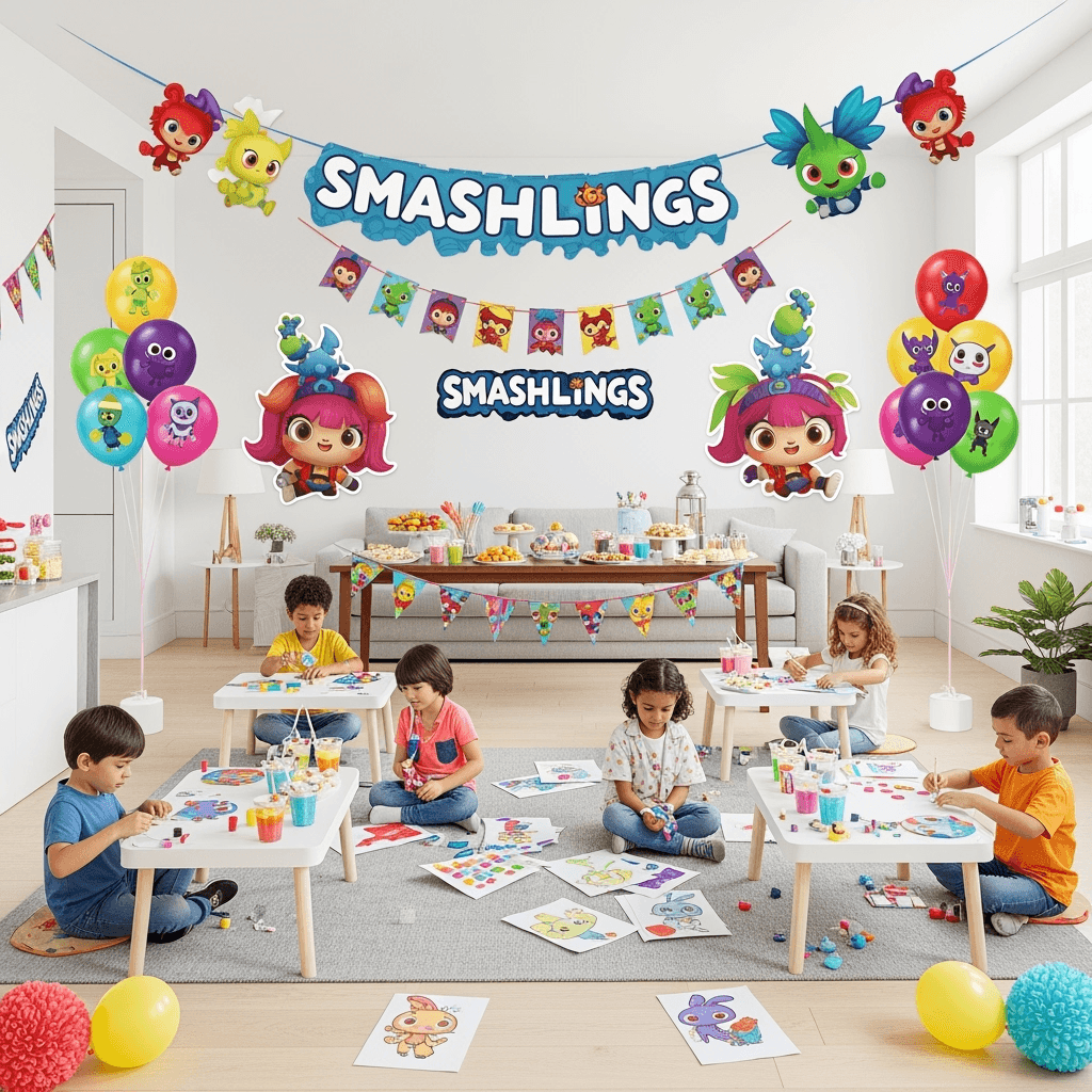 How to Host a Smashlings Party at Home