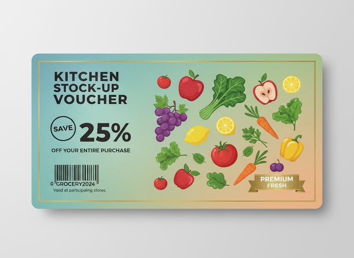 Free Kitchen Stock-Up Voucher