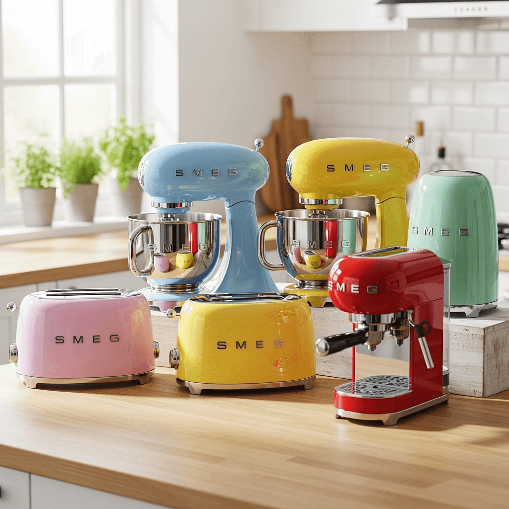 Stylish Kitchens Start with Colourful Appliances challenge banner